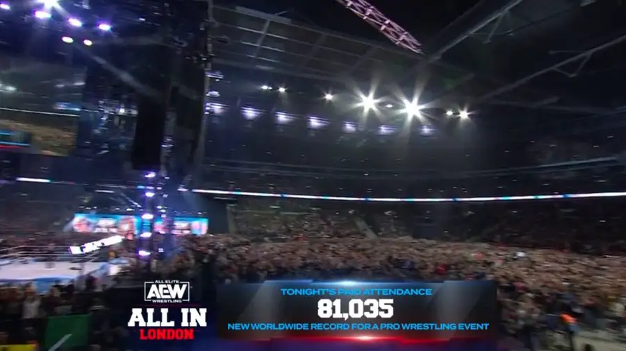 AEW Announces 81,035 Fans For All In Cultaholic Wrestling